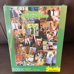 Aquarius Parks and Recreation 500-Piece Puzzle. New